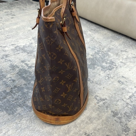 Vintage Louis Vuitton Monogram Bucket GM Bag Tote Classic Timeless - Picture 5 of 17